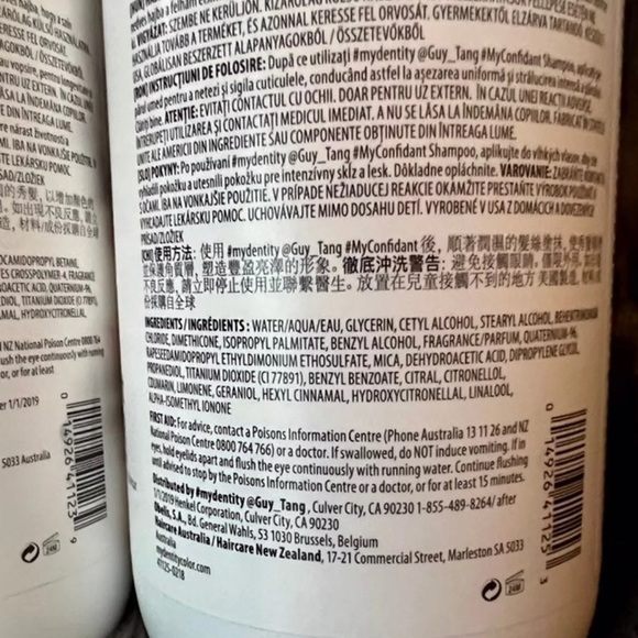 JUMBO Size! Guy Tang Shampoo and Conditioner Duo (1 Liter / 33.8 oz) - Picture 2 of 3